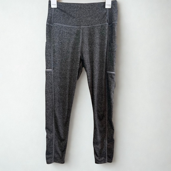Olacia Pants - Olacia Charcoal Gray Leggings